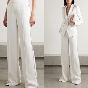 Veronica beard millicent rhinestone trim trouser